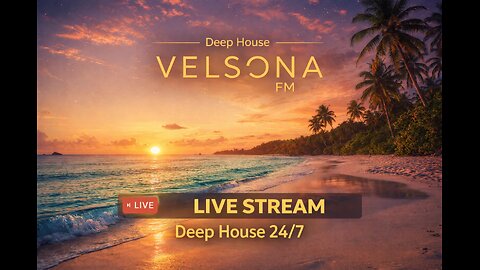 Deep House 24/7 Live Radio | Velsona FM – Chill, Lounge & City Night Vibes