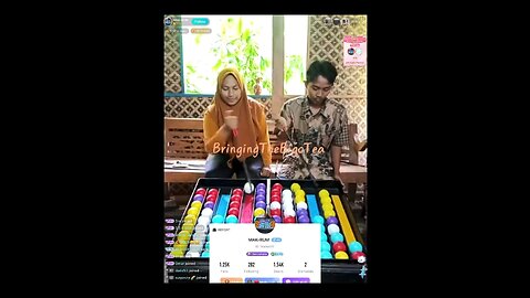 I love playing this game on my phone to see them play it in person was interesting