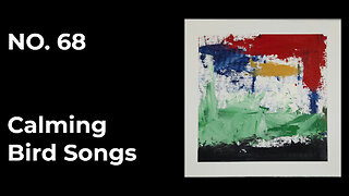 Watch an Abstract Painting Come Alive | Oil & Cold Wax Palette Knife Art with Birdsong