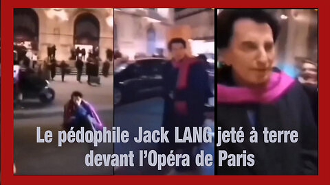 Jack LANG bientôt ne pourra plus sortir de chez lui ...La preuve !