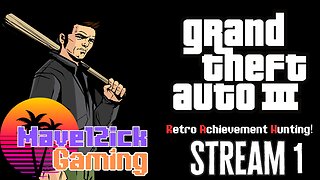 | GTA 3 PS2 Stream #1 | RetroAchievement Hunting! | Road To 100 Followers! |