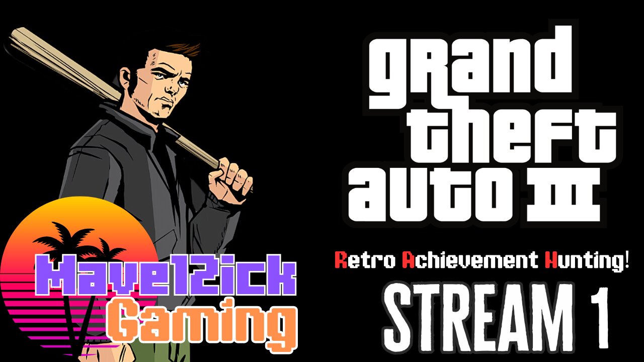 | GTA 3 PS2 Stream #1 | RetroAchievement Hunting! | Road To 100 Followers! |