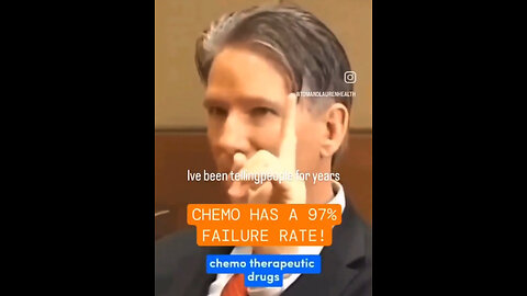 The only reason chemotherapy is used is because doctors make money from it, period