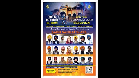 RADIO CHARDI KALA PROGRAM:SAN JOSE GURDWARA SAHIB ELECTION PART 1.