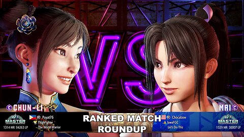 Kuya Kalbo SF6 Ranked Roundup. Chun Li Master Rank [Hori Fight Stick]