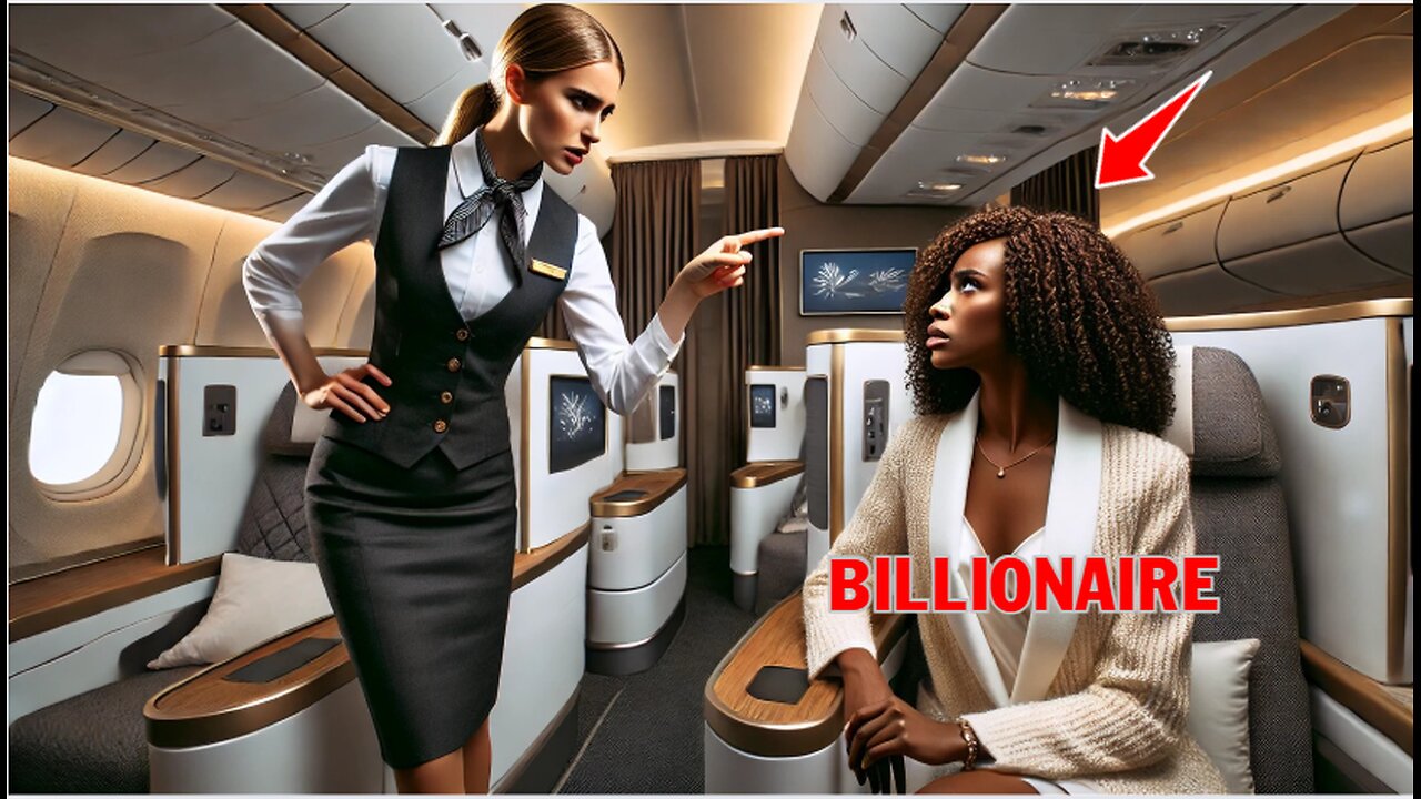 Racist Flight Attendant Kicks Black Woman Out of Business Class-5 Minutes Later She Owns the Airline