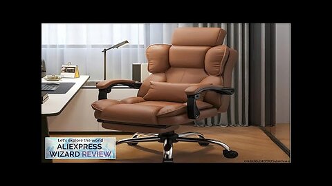 Comfortable Office Boss Chair Reclining Gaming Computer Chair for Bedroom and Living Review