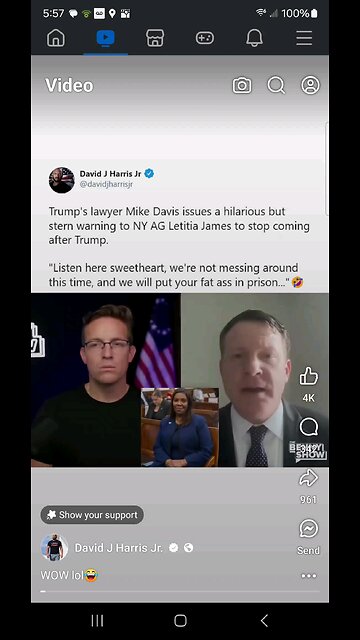 Trump Lawyer tells Letitia A. James New York Attorney General they will put he "Fat ass in prison"