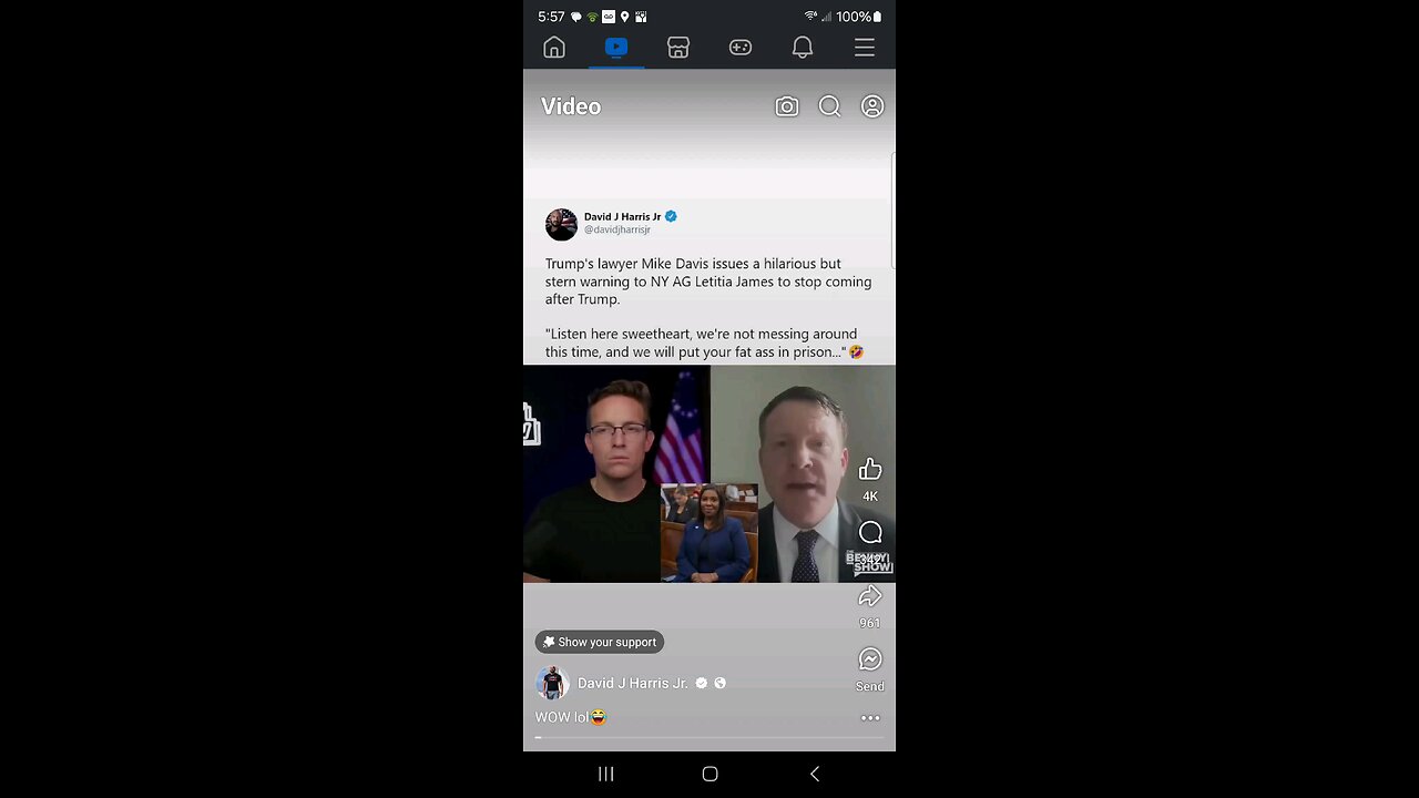 Trump Lawyer tells Letitia A. James New York Attorney General they will put he "Fat ass in prison"