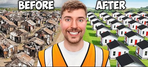 Mr beast building 100 house for giveaways