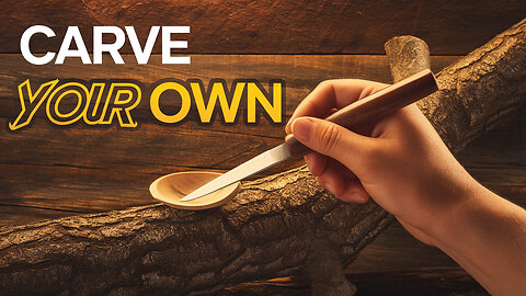 Carve A Spoon From A Tree Limb