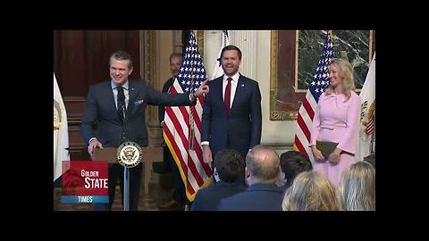 You Won't Believe What Pete Hegseth Did at His Swearing-In That Left Democrats Speechless! - Golden State Times