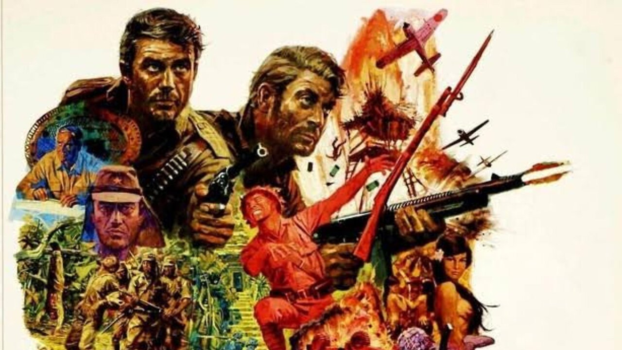 Too Late the Hero-Michael Caine, Cliff Robertson, Ian Bannen-1970 IMDb 6.6/10