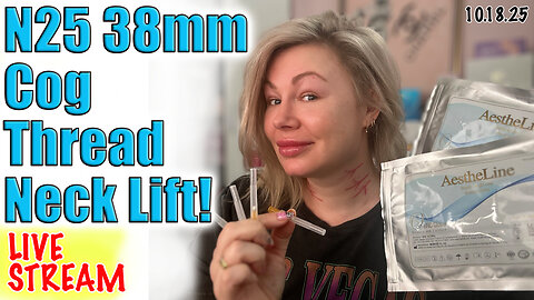 Live N25 38mm Cog Thread Neck Lift! AceCosm.com and code Jessica10 Saves