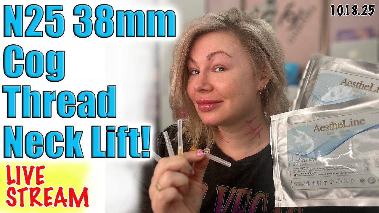 Live N25 38mm Cog Thread Neck Lift! AceCosm.com and code Jessica10 Saves