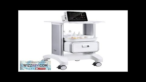 VEVOR 2 Tiers Lab Carts Mobile Medical Cart with 1 Drawer Review