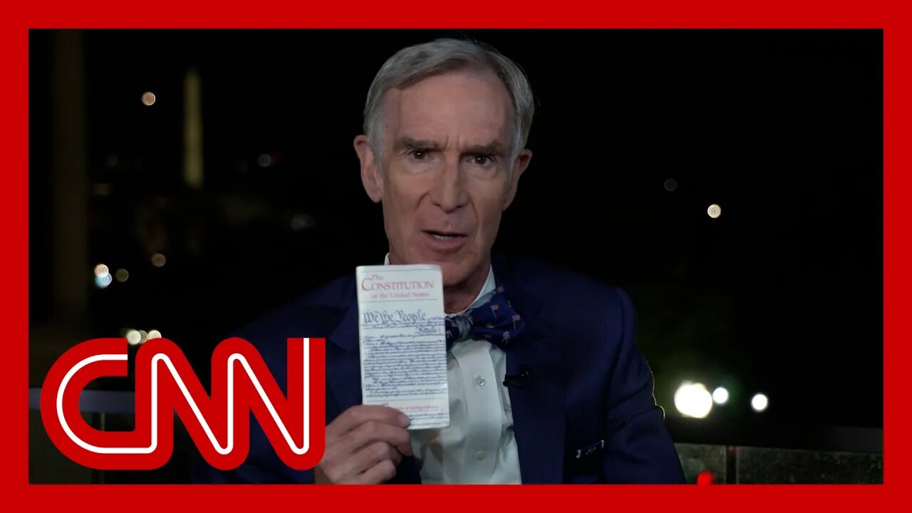 Nye: 'The founders put the word 'science' in the US Constitution. That is a remarkable thing'