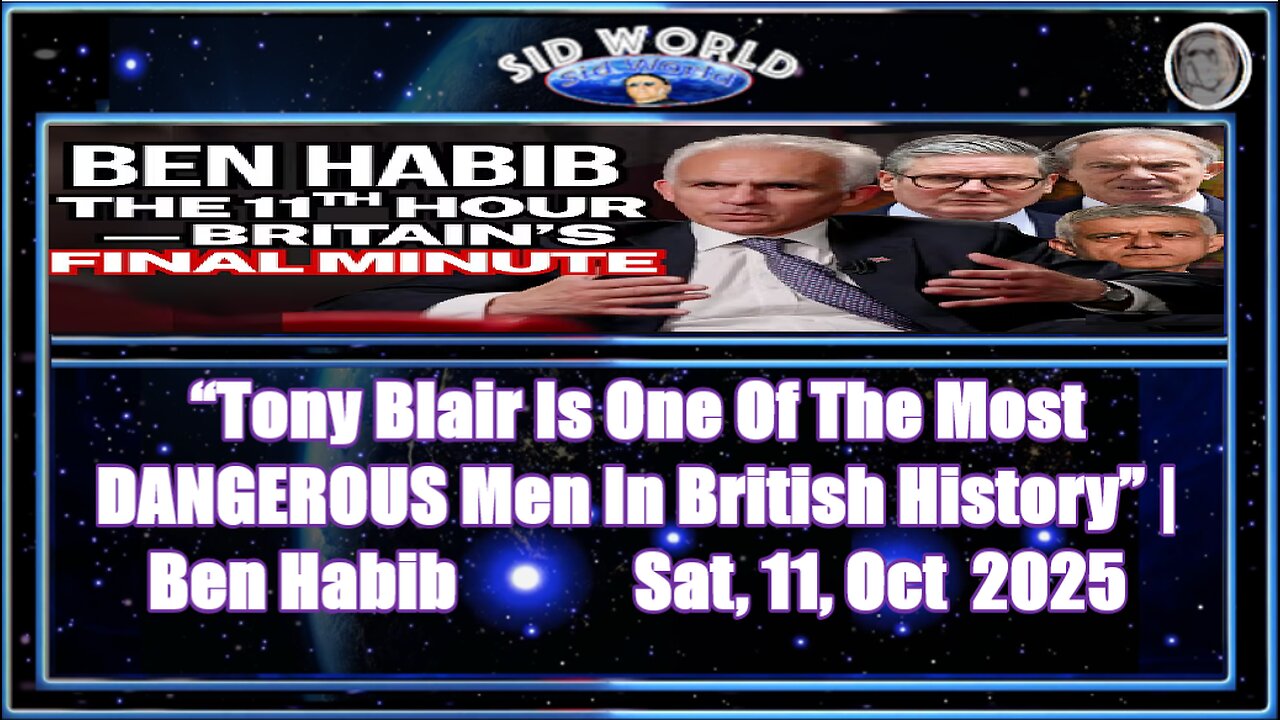 “Tony Blair Is One Of The Most DANGEROUS Men In British History” Ben Habib