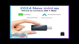 2024 New Honda Wireless CarPlay Android Car Wireless Adapter Plug and Play Review