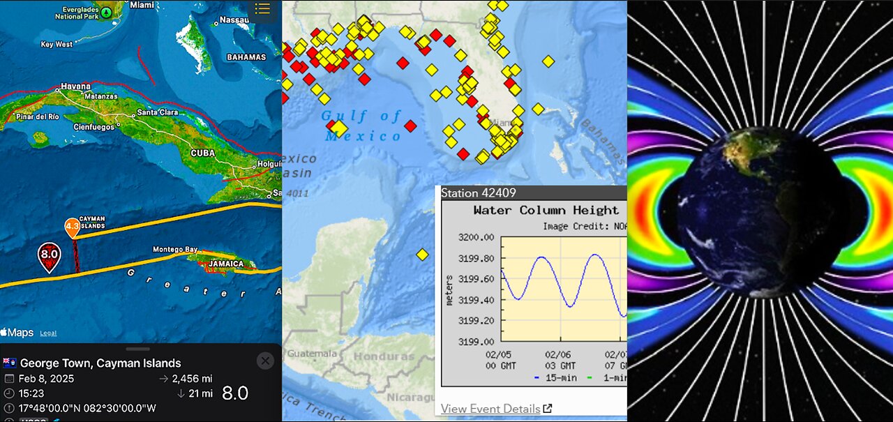 MASSIVE 8.0 Earthquake Strikes As Radiation Belts SURGE Around Earth