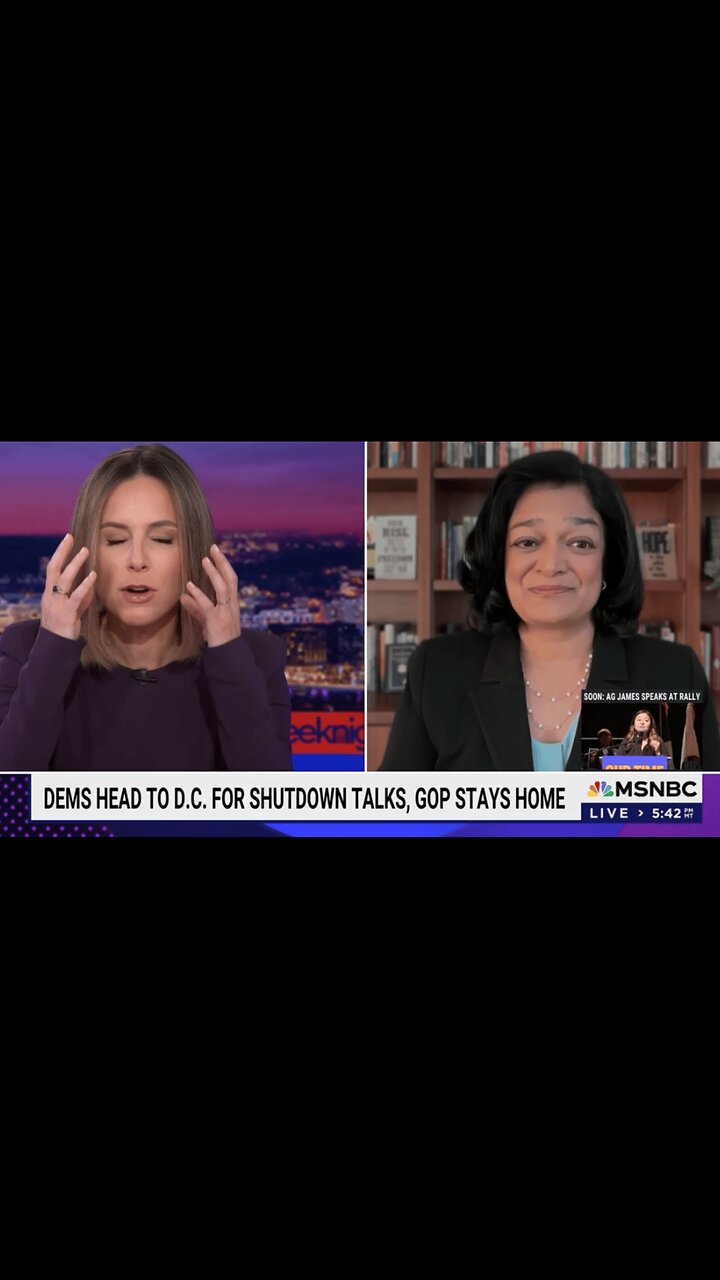 Jayapal (D) On MSDNC: “Republicans Want To Slash Healthcare From The American People.”