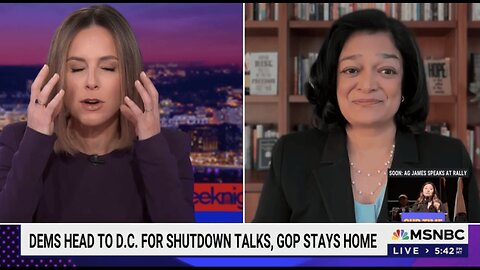 Jayapal (D) On MSDNC: “Republicans Want To Slash Healthcare From The American People.”