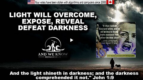 12.15.25: LIGHT will overcome DARKNESS, False Flags?, We were warned, Angry ENEMY! Pray!