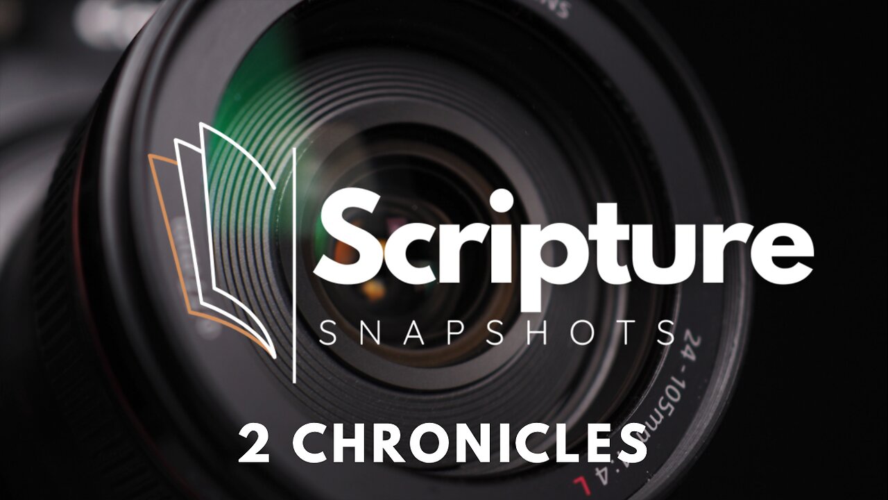 11-09-25 - 2 Chronicles - Dr. Bryan Stensaas