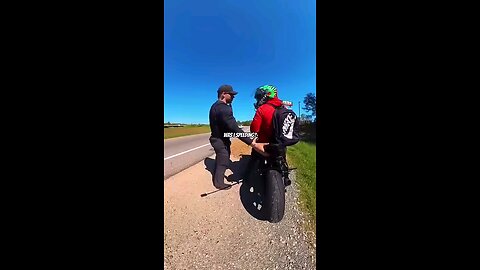 Worlds Chillest Cop | #motorcycle