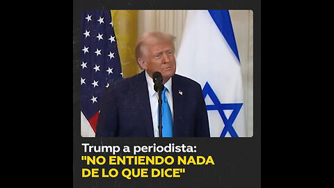 Trump le dice a una periodista afgana que tiene “hermoso acento” pero que no le entiende