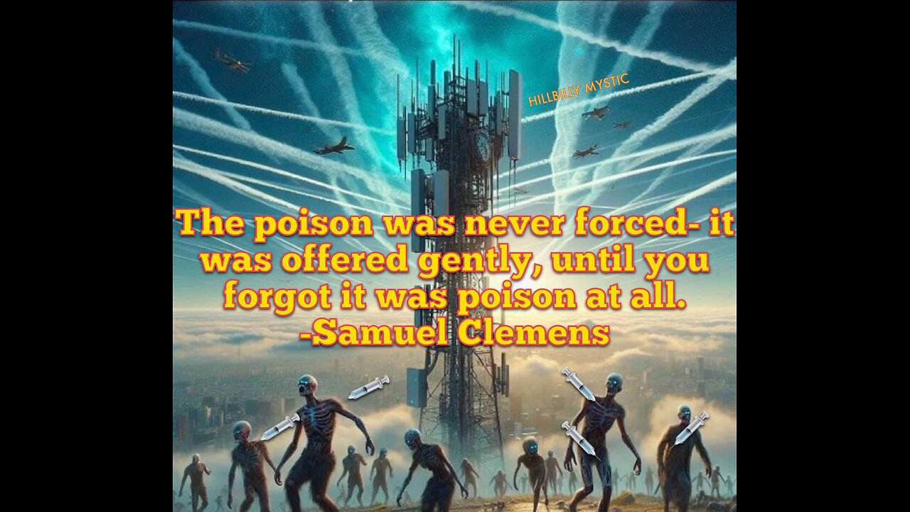 Don't watch tell lie vision then you can see chemtrails