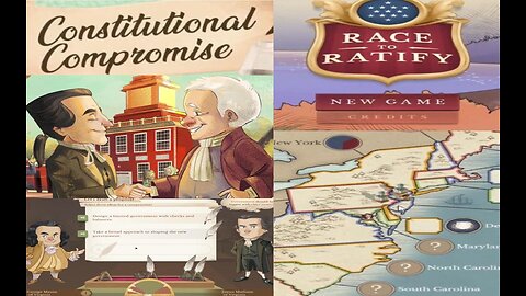 Constitution Games----Constitutional Compromise and Race to Ratify