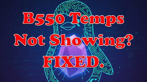Fedora 42 Sensor Fix: Get Temps & Fans Working on Ryzen & B550 Motherboards