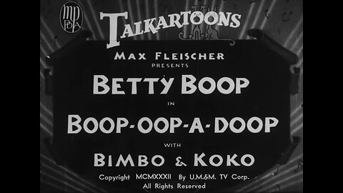 Boop Oop A Doop (1932)
