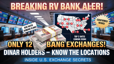💥 Only 12 Banks Inside the Dinar Exchange Secrets Across the USA!🚨🏦🔥 💥 Today's Iraqi Dinar News!