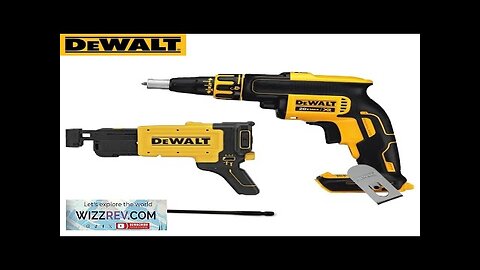 DEWALT XR Drywall Screw Gun With Collated Attachment DCF620 DCF6202 Brushless 360 Review