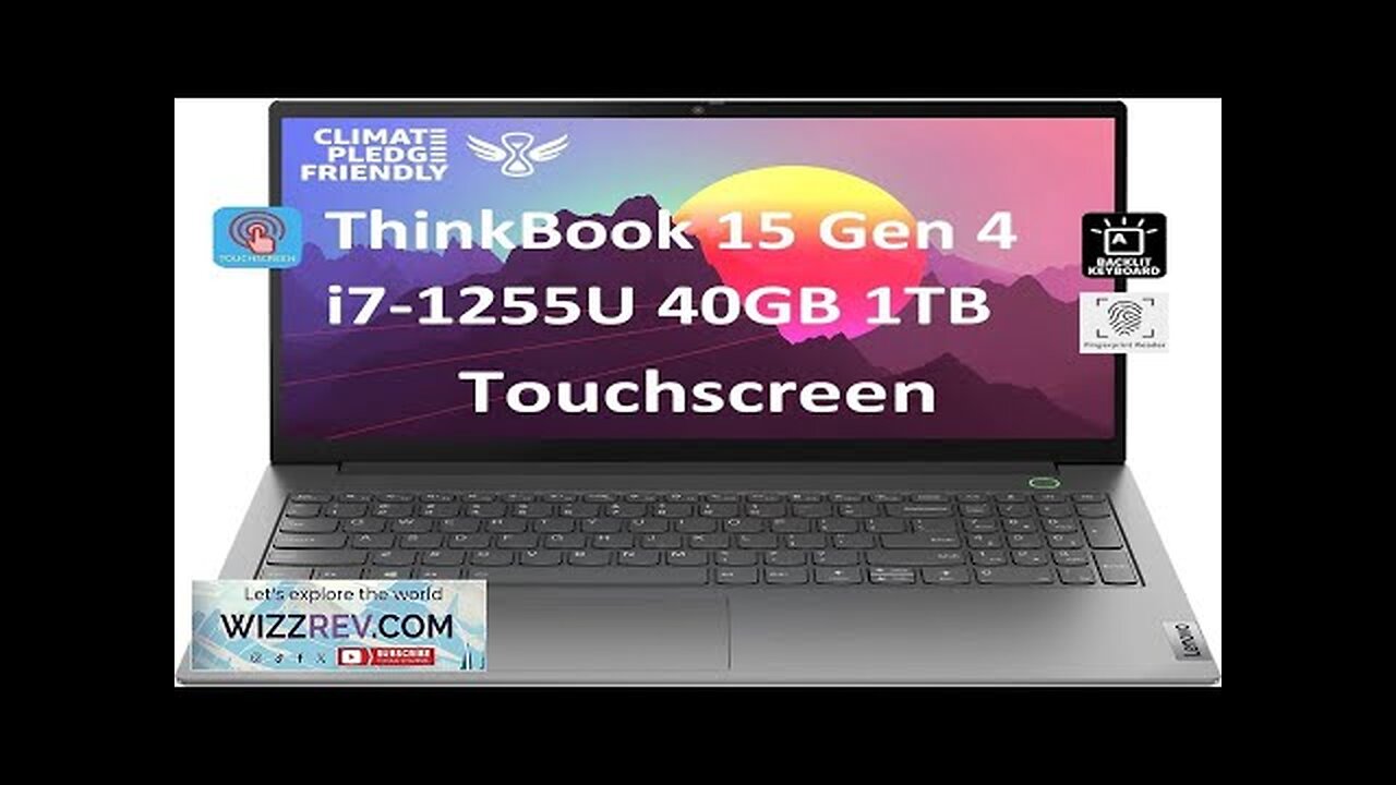 Lenovo ThinkBook 15 Gen 4 Business Laptop (15.6" IPS FHD Touchscreen Intel Review