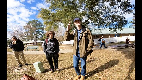 University of West Florida: Spectacular Day As Gabriela and Nicolas Both Seek How To Be Born Again, Answering More Questions, Preaching the Gospel of Jesus Christ