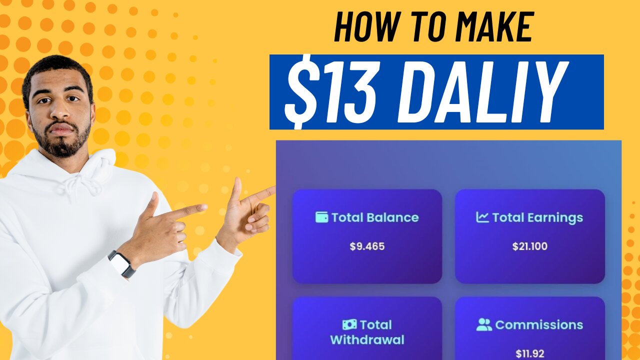 How to make $13 Daliy a boss with bright future