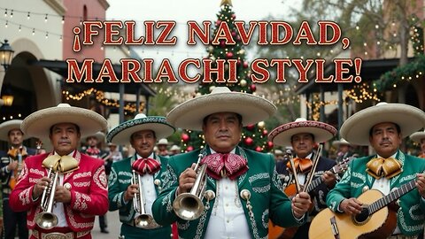¡FELIZ NAVIDAD, MARIACHI STYLE!