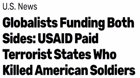 USAID BEING INVESTIGATED AND “E’S” TONGUE FALLING ON HIMSELF