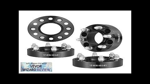 VEVOR 1.5" 6"x5.3" Wheel Spacers Wheel Adapters 6 Lug Forged Spacer 4 Review