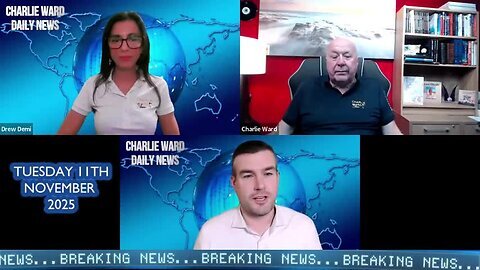 CHARLIE WARD BREAKING NEWS 11/11/25 - GCR ACTIVATED, US INC. DEAD, RESTORED AMERICAN REPUBLIC IN PLACE!