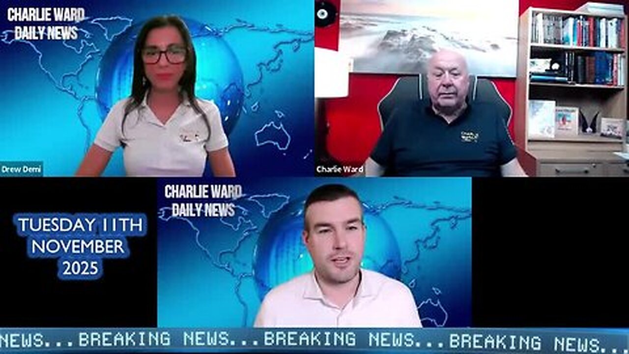 CHARLIE WARD BREAKING NEWS 11/11/25 - GCR ACTIVATED, US INC. DEAD, RESTORED AMERICAN REPUBLIC IN PLACE!