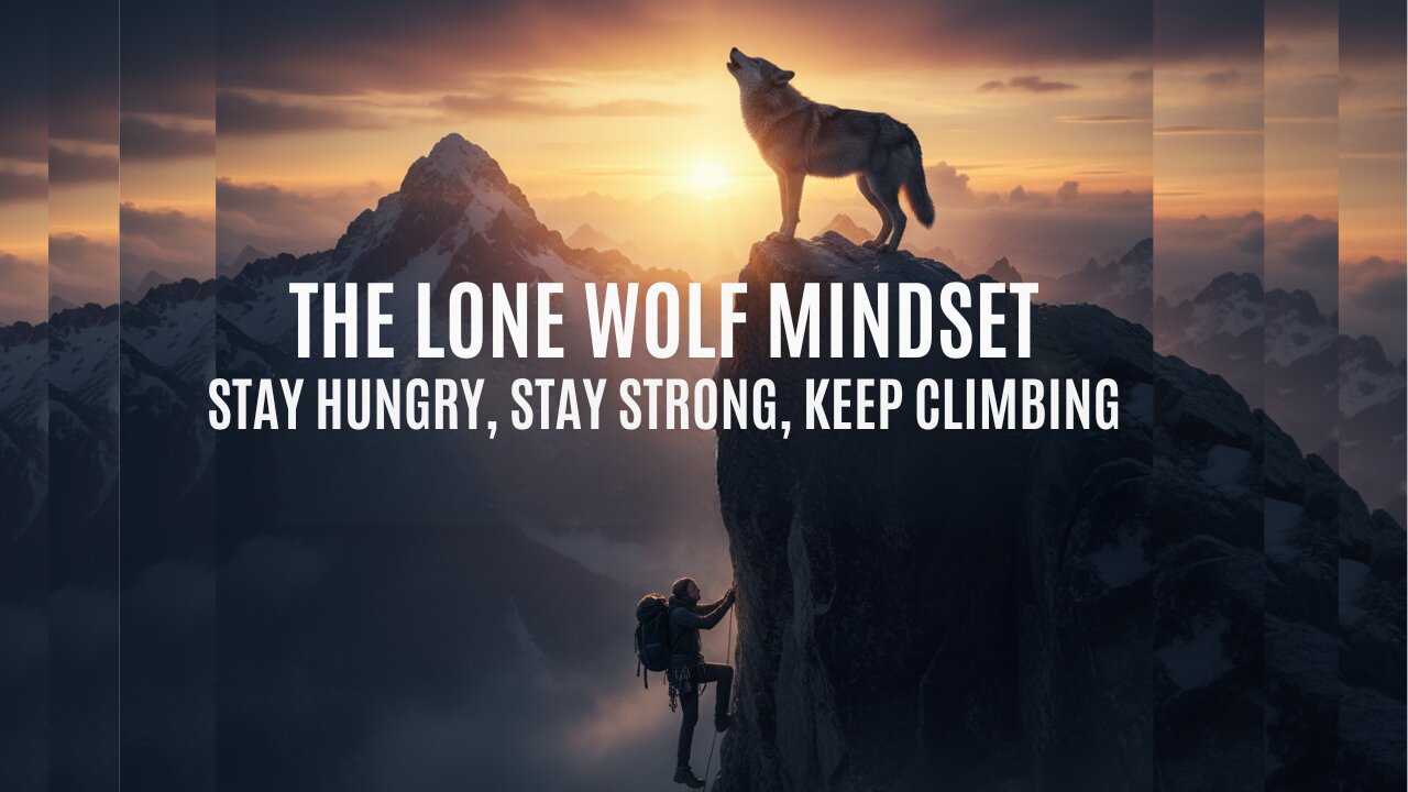 The Lone Wolf Mindset | Stay Hungry, Stay Strong, Keep Climbing