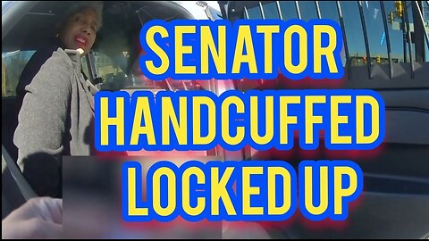 Handcuffed Senator represents us??