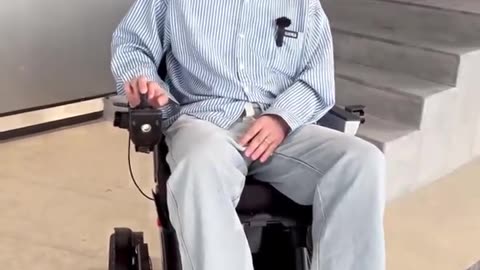 🤯✨ You Won't Believe How This Electric Wheelchair Overcomes Stairs! | FeedMyCuriosity