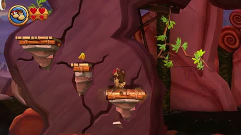 Donkey Kong Returns HD (Part 9) Section 6 The Cliff, Fighting The Boss Thugly