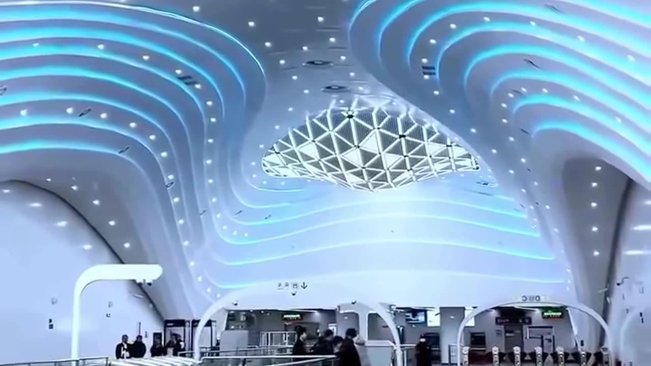 Modern Rail station
