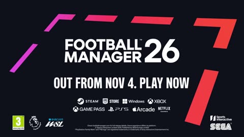 Football Manager 2026 — Official Trailer